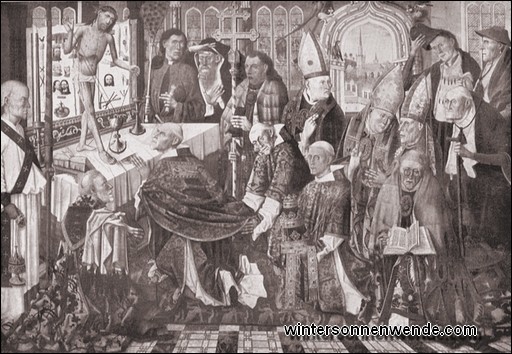 Bernt Notke: Messe des Heiligen Gregor.