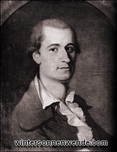 Friedrich von Schiller. Gemälde von Christian Jakob Höflinger, 1781.