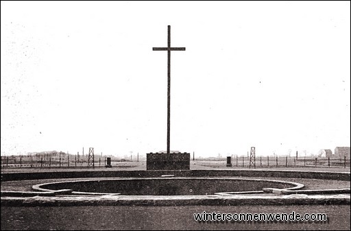 Das Kreuz in der Golzheimer Heide bei Düsseldorf.