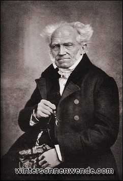 Arthur Schopenhauer.