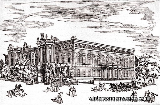 Palais des Prinzen Wilhelm in Berlin, Unter den Linden.
