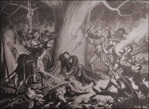 Die Ermordung von Ulrich Zwingli, 11. Oktober 1531.