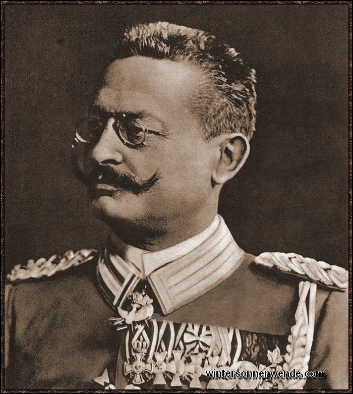 Theodor Leutwein, *1849, †1921. 1894, 1896 und 1904 schlug er die
Aufstände in 
Deutsch-Südwestafrika nieder.