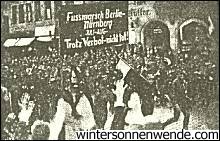 Fußmarsch Berlin-Nürnberg