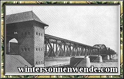 Die Münsterwalder Weichselbrücke