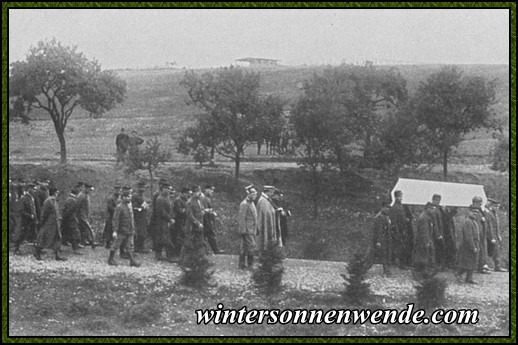 Der letzte Gang im Lager Ohrdruf.