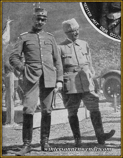 Sven Hedin und Major Röder.