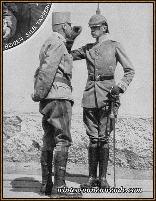 Erzherzog Franz Salvator und Fürst Friedrich zu Wied.