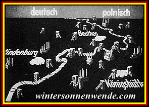 Zerreißung Oberschlesiens 1921.