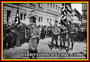 Thüringer Gautag der Nationalsozialisten 1930 in Eisenach.