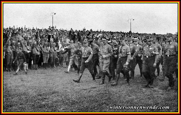 Nationalsozialistischer Gautag in Chemnitz, 7. Juni 1931.