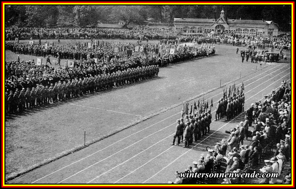 Kavallerietag in Dresden, 12 Juli 1931.