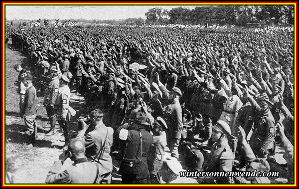 Treueschwur des Stahlhelms in Breslau, Juni 1931.