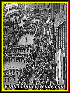 Reichstreffen der S.A. in Braunschweig, 18. Oktober 1931.