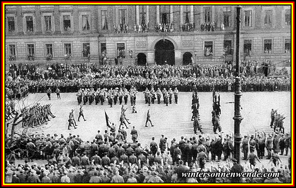 Mitteldeutsches S.A.-Treffen in Braunschweig, 18. Oktober 1931.