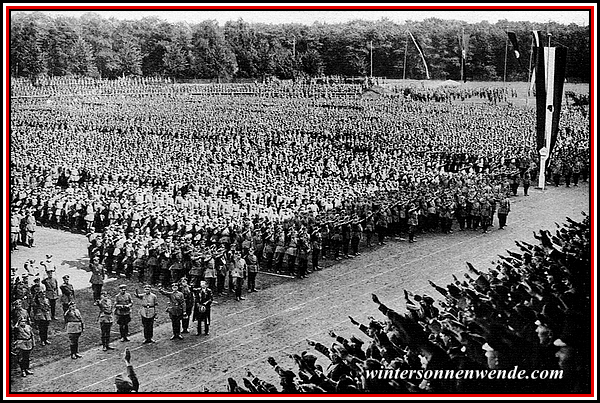 Stahlhelmführertag in Hannover, September 1933.