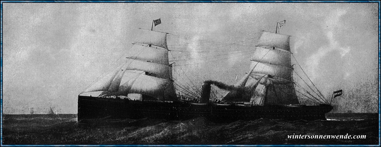 'Oder', Dampfer des Norddeutschen Lloyd.