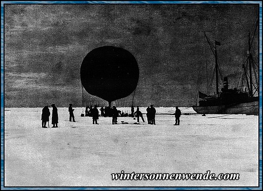 Arktische Expedition des Grafen Zeppelin 1907.