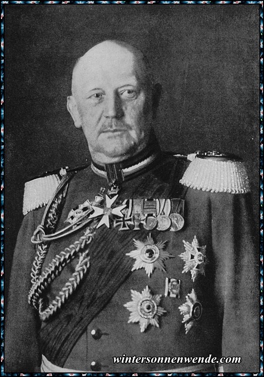 Der deutsche Generalstabschef von Moltke.