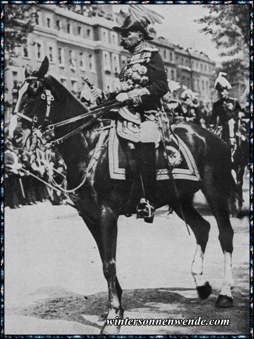 Lord Kitchener, englischer Kriegsminister.