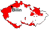 Lage von Bilin