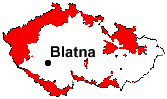 Lage von Blatna