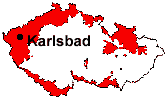 Lage von Karlsbad