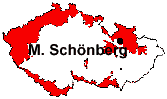 Lage von Mährisch Schönberg