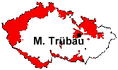 Lage von Mährisch Trübau
