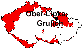 Lage von Ober-Lipka und Grulich