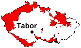 Lage von Tabor