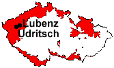 Lage von Udritsch und Lubenz