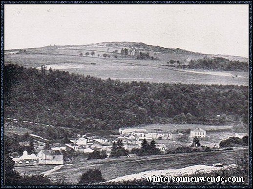 Auf den Côtes Lorraines: Fort Camp des Romains und 
westliche Ausläufer der Stadt St. Mihiel