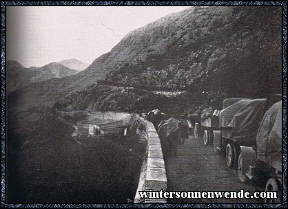 Der Weg auf den Lovcen.