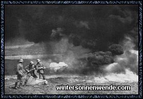 Flammenwerfer.