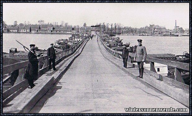 Armierungsbrücke bei Burght bei Antwerpen