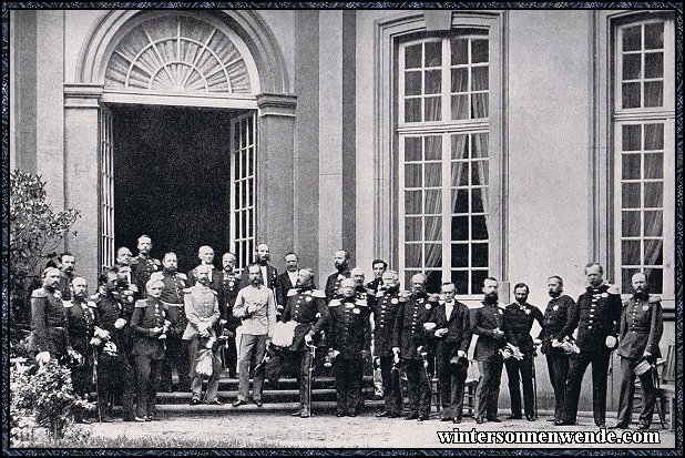 Frankfurter Fürstentag 1863, dem König Wilhelm auf Drängen
Bismarcks fernblieb.