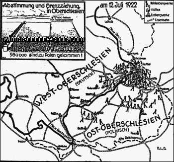 Die Zerreißung des oberschlesischen Industriegebietes