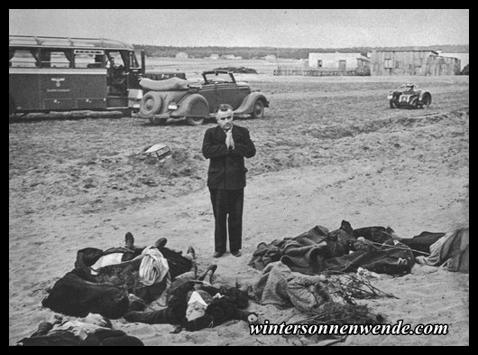 Bodies of murdered
Bromberg Germans