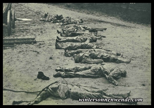 Murdered
minority Germans of Schulitz.