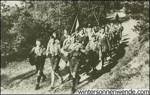 Hitler Youth marches
