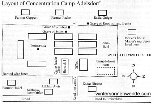 Layout of Concentration Camp Adelsdorf