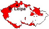 location of Bohemian Leipa