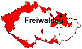 location of Freiwaldau