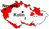 location of Kolin and Neudek