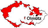 location of Olmütz