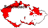location of Schönbach